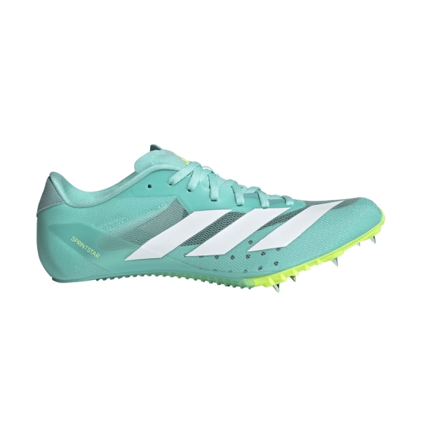 Men's Racing Shoes Adidas Sprintstar  Flash Aqua/Cloud White/Lucid Lemon JI2996