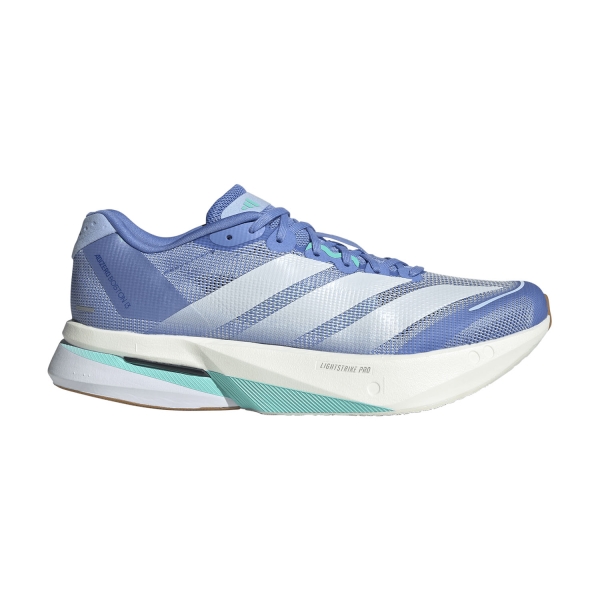 Women's Performance Running Shoes adidas ADIZERO Boston 13  Blue Fusion/Zero Metallic/Glow Blue JS4956