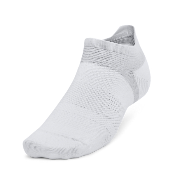 Under Armour AD Run Lite x 3 Socks - White/Reflective