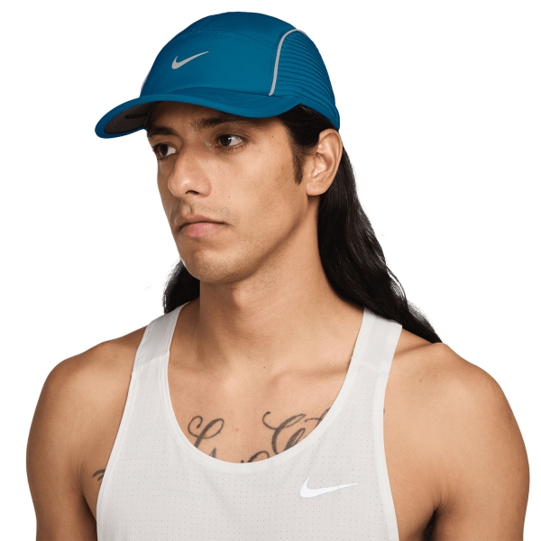 Cappellini e Visiere Nike DriFIT ADV Fly Cap  Green Abyss/Reflective Silver FJ0736301