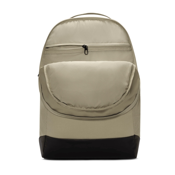 Nike Brasilia 9.5 Medium Backpack - Desert Khaki/Black/Sail
