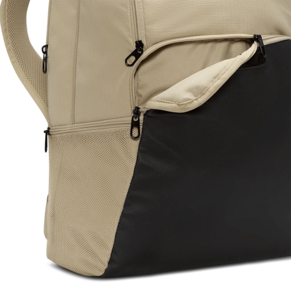 Nike Brasilia 9.5 Big Backpack - Desert Khaki/Black/Sail