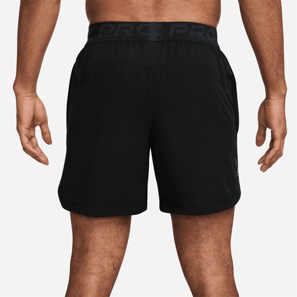 Nike Pro 6in Shorts - Black/White