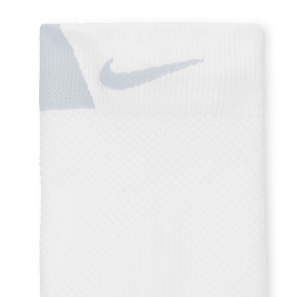Nike Fast Logo Socks - White/Black/Pure Platinum