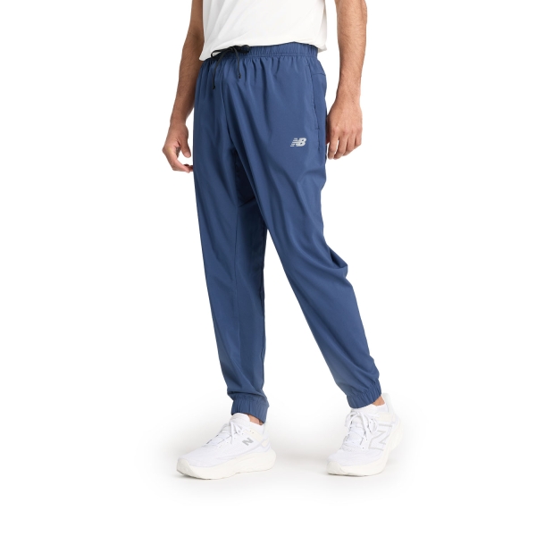 Men's Running Tights and Pants New Balance Essential Pants  Navy MP41011NNY