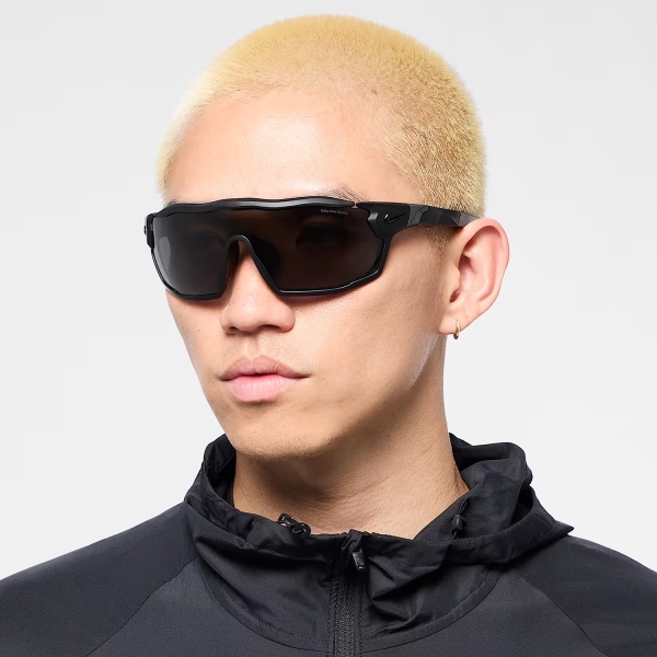 Running Sunglasses Nike Show X Rush Sunglasses  Matte Black/Dark Grey NKDZ7368010