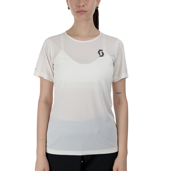 Women's Short Sleeve Shirts Trail Running SCOTT Endurance LT TShirt  Cotton White 4032557992