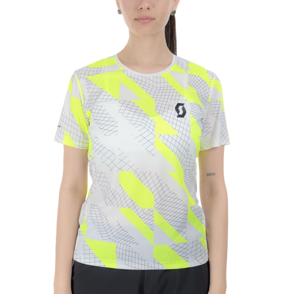 Women's Running T-Shirts SCOTT Rc Graphic TShirt  White/Black 4213401035