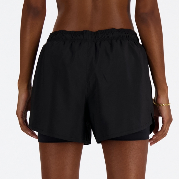 New Balance Essentials 2 in 1 3in Shorts - Black