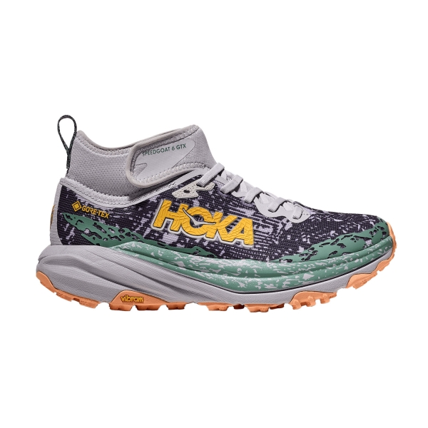 Women's Outdoor Shoes Hoka Speedgoat 6 Mid GTX  Ash Grey/Charcoal Grey 1155153AYC