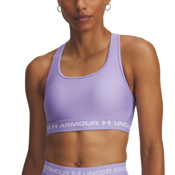 Reggiseno Sportivo Donna Under Armour Crossback Mid Sports Bra  Transparent/White 13610340538