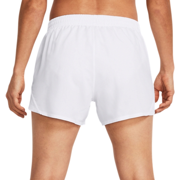 Under Armour Fly By 4in Shorts - White