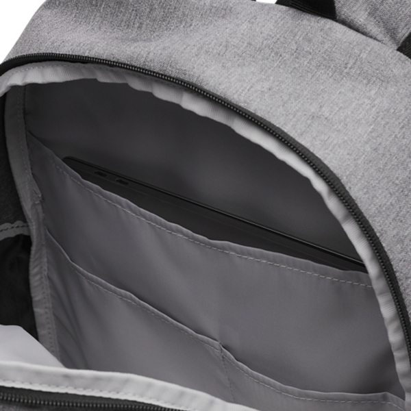 Under Armour Hustle Sport 6.0 Backpack - Castlerock/Black