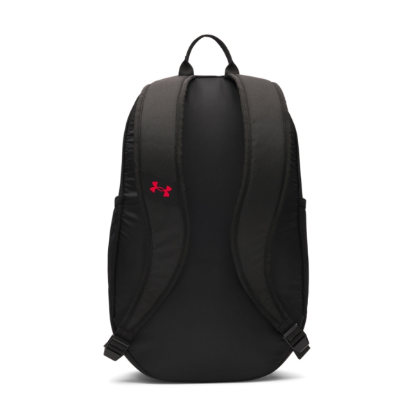 Under Armour Hustle Lite Logo Backpack - Black/Racer Red