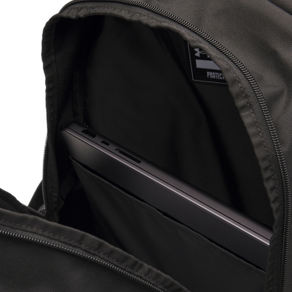 Under Armour Hustle Lite Logo Backpack - Black/Racer Red