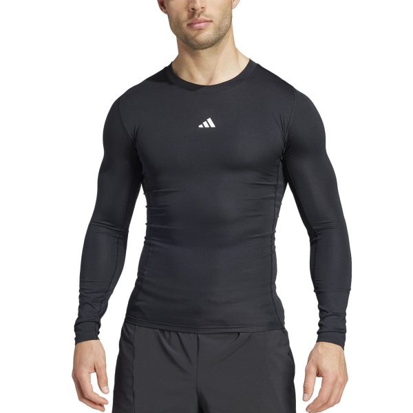 Men's Training Shirt adidas TechFIT Shirt  Black JE6702