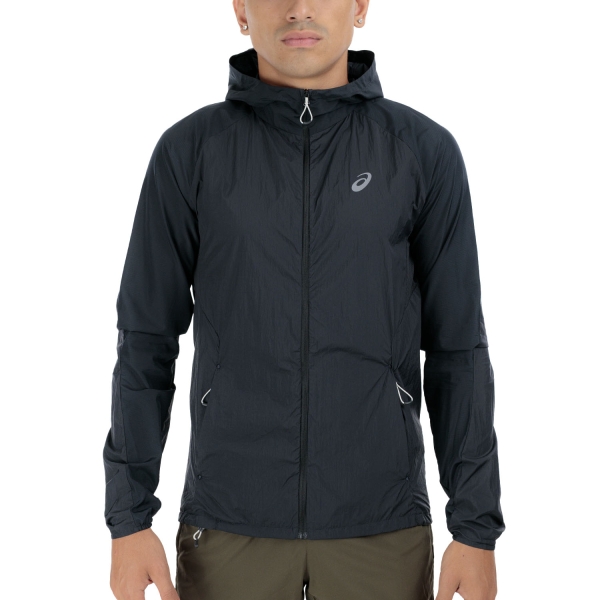 Men's Running Jacket ASICS Road Jacket  Performance Black 2011D084001