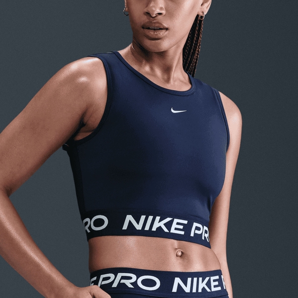 Women's Fitness & Training Tank Nike Pro 365 Top  Midnight Navy/White FZ3615410