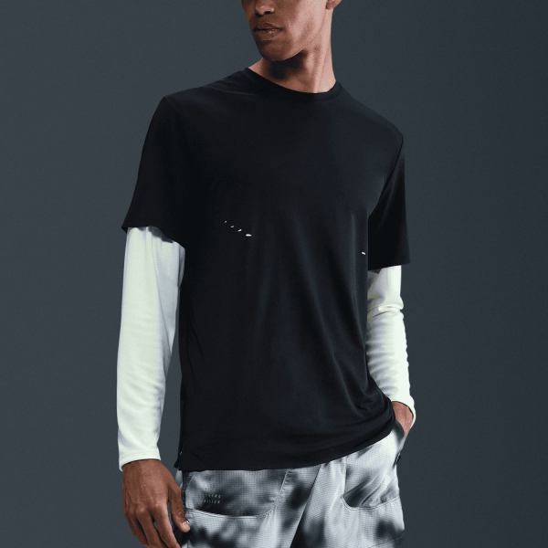 Maglietta Running Uomo Nike DriFIT ADV TShirt  Black/Reflective Black HV2004010