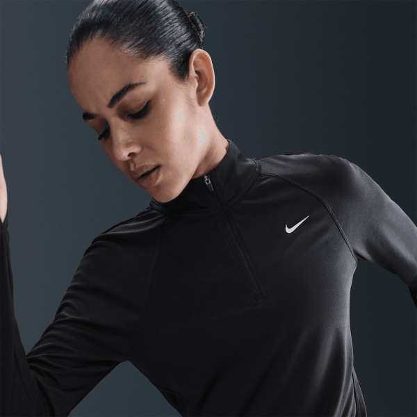 Nike Tempo Dri-FIT Shirt - Black/Reflective Silver