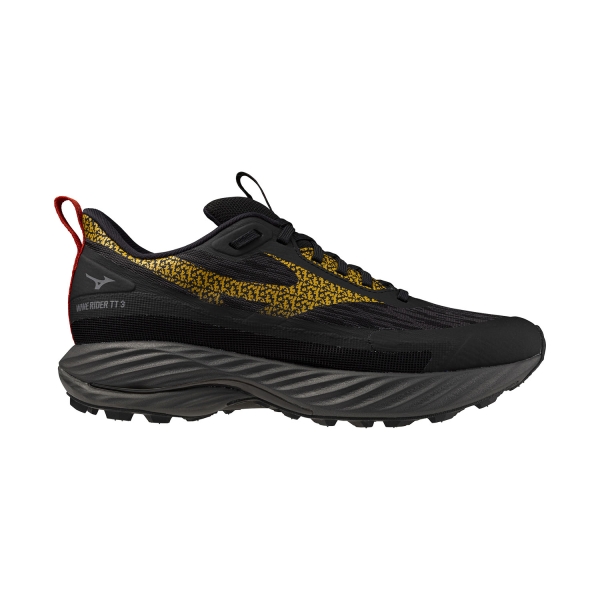 Women's Trail Running Shoes Mizuno Wave Rider TT 3  Black Sand/Citrus/Quiet Shade J1GD253221