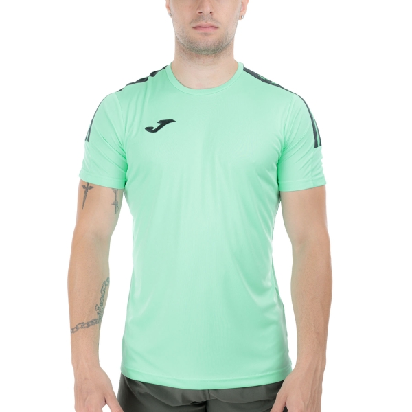 Men's Running T-Shirt Joma Olimpiada TShirt  Green/Black 103245.422