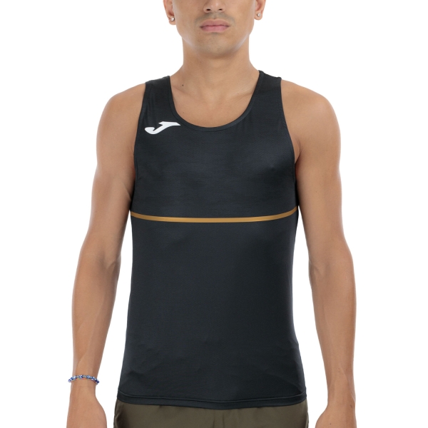 Men's Running Tank Joma Record III Tank  Black 104291.100