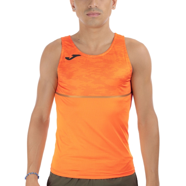 Men's Running Tank Joma Record III Tank  Orange 104291.880