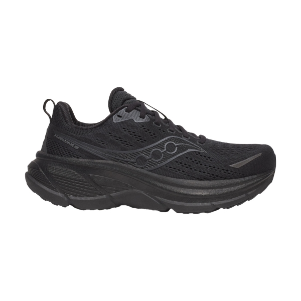 Men's Structured Running Shoes Saucony Hurricane 25  Triple Black S21026201