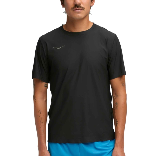 Men's Running T-Shirt Hoka Airolite TShirt  Black 1175771BLK