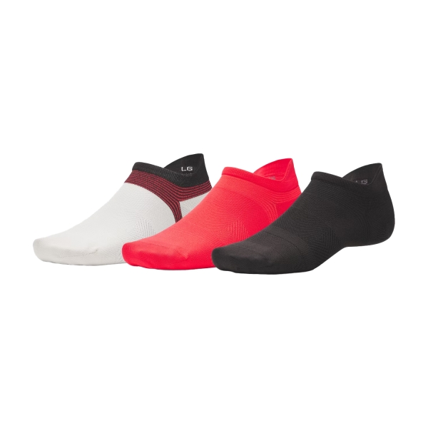 Socks Under Armour AD Run Lite x 3 Socks  Stone/Racer Red/Reflective 13862370279