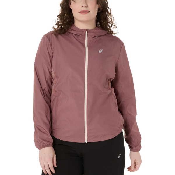 Women's Running Jacket ASICS Core Jacket  Rubble Red 2012D180600