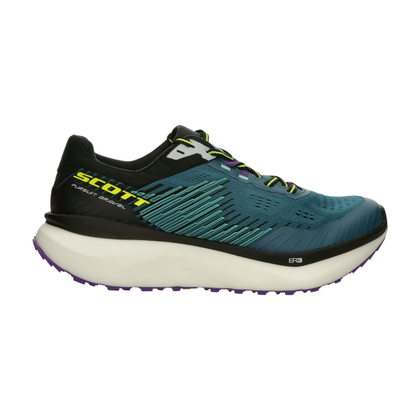 Men's Neutral Running Shoes SCOTT Pursuit Gravel  Tarn Blue/Black 4242388188