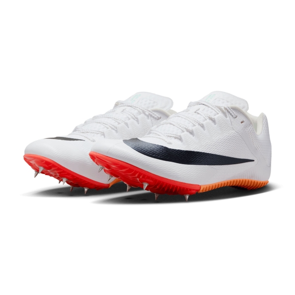 Nike Zoom Rival Sprint - White/Obsidian/Bright Crimson/Hyper Turquoise