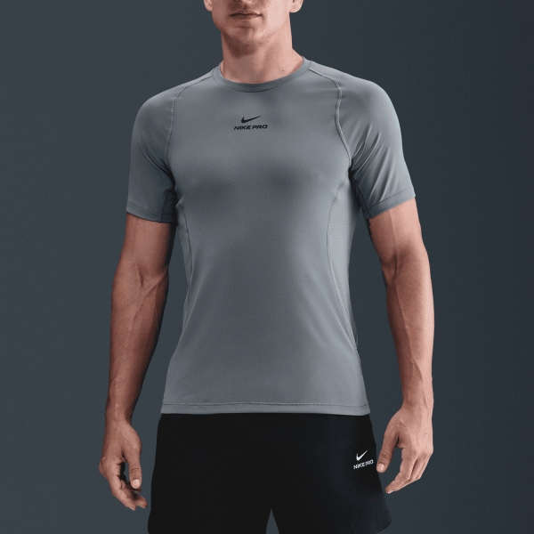 Men's Training T-Shirt Nike Pro TShirt  Smoke Grey/Black HV0409084