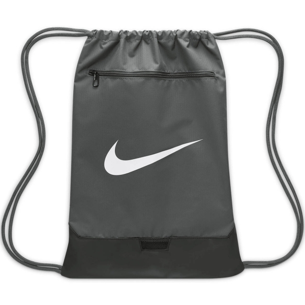 Backpack Nike Brasilia 9.5 Sackpack  Iron Grey/Black/White DM3978068