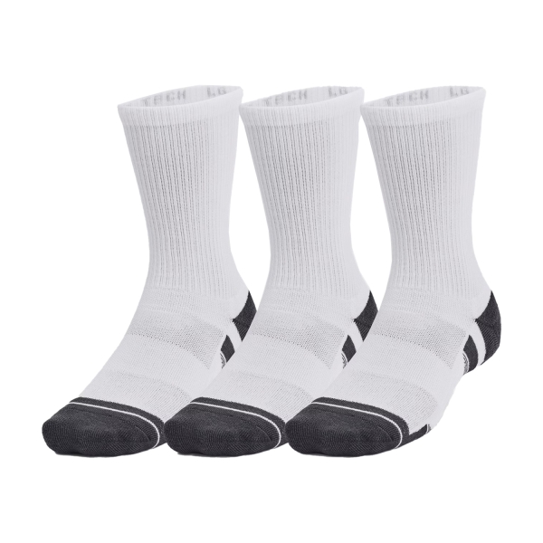 Socks Under Armour Performance Tech Crew x 3 Socks  White/Reflective 13795120100