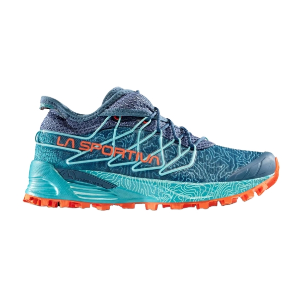 Women's Trail Running Shoes La Sportiva Mutant  Storm Blue/Cherry Tomato ZFRS071B39R22