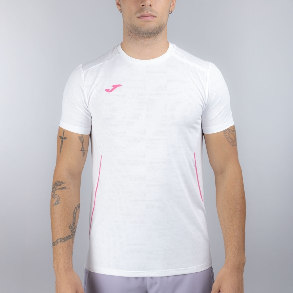 Men's Running T-Shirt Joma RNight Logo TShirt  White 104487.200