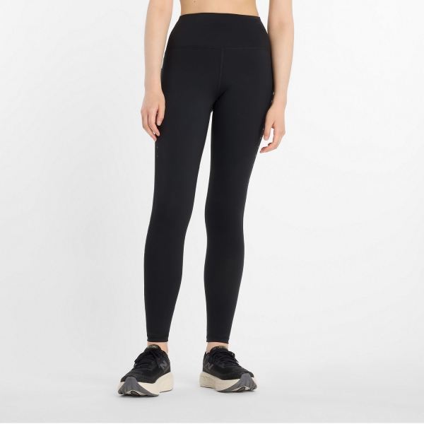 Tights Running Donna New Balance Athletics Reflective Heat Tights  Black WP53258BK