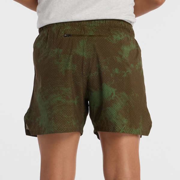 New Balance RC Printed 5in Shorts - Woodland