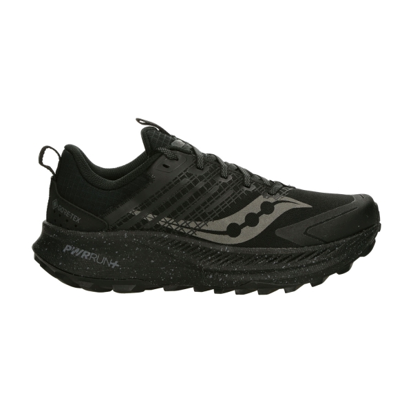Women's Trail Running Shoes Saucony Ride TR2 GTX  Triple Black S1095314