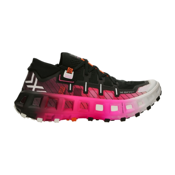 Men's Trail Running Shoes XBionic TerraSkin X00/C  X Black/X White/Fluo Pink TS00W24UB123