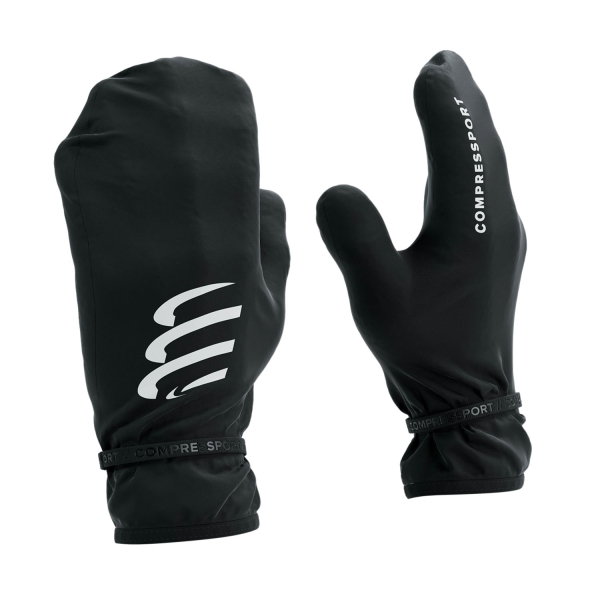  Compressport Hurricane 10k/10k Mittens  Black XGLU8859000