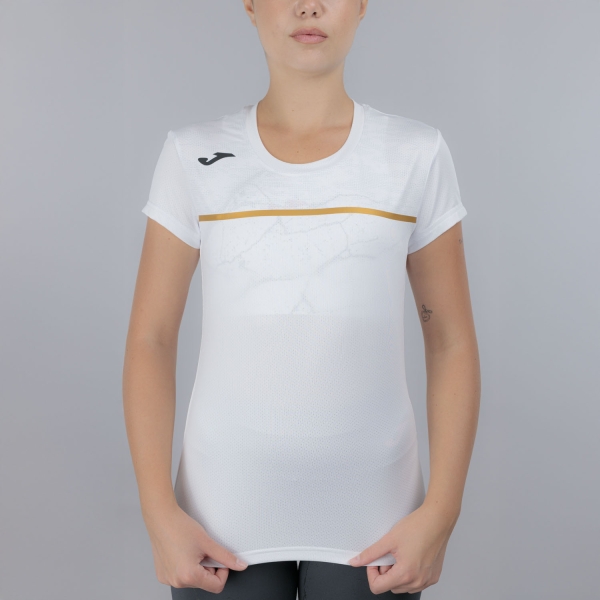 Women's Running T-Shirts Joma Record III TShirt  White 902526.200