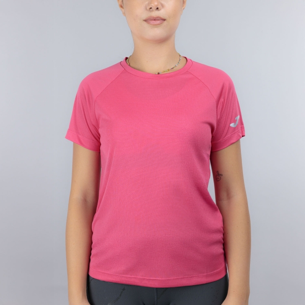 Women's Running T-Shirts Joma RNight Pro Logo TShirt  Fuchsia 902661.524