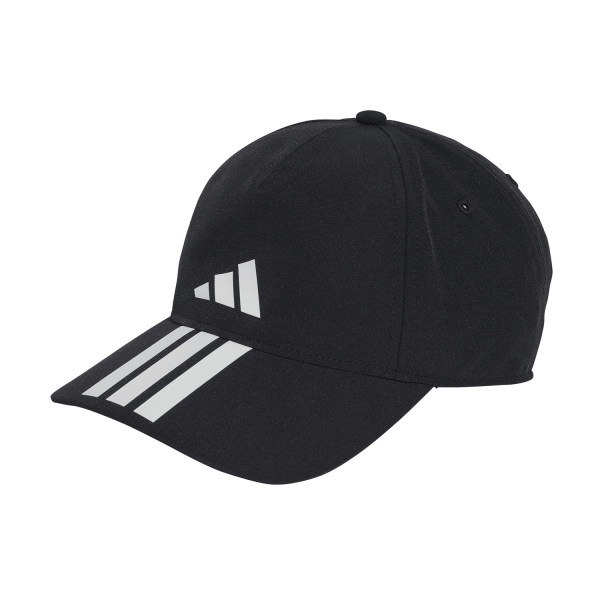 Hats & Visors adidas 3 Stripes Cap  Black/White JY0938