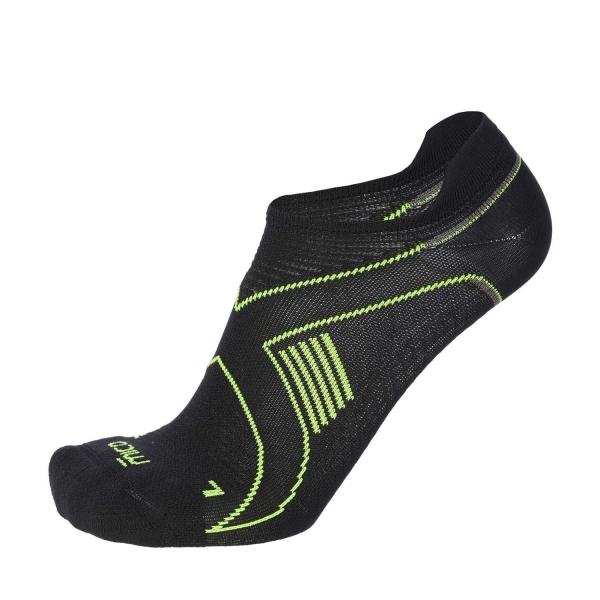 Socks Mico XPerformance XLight Weight Socks  Nero/Giallo Fluo CA 1503 160
