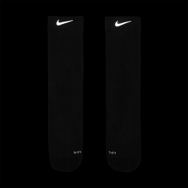 Nike Wool Lightweight Socks - Black/Dark Smoke Grey/Reflective Silver