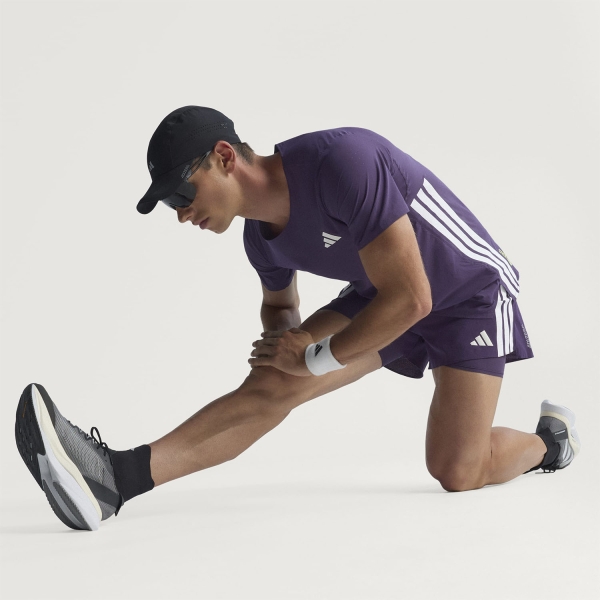 adidas ADIZERO Pro T-Shirt - Aurora Plum